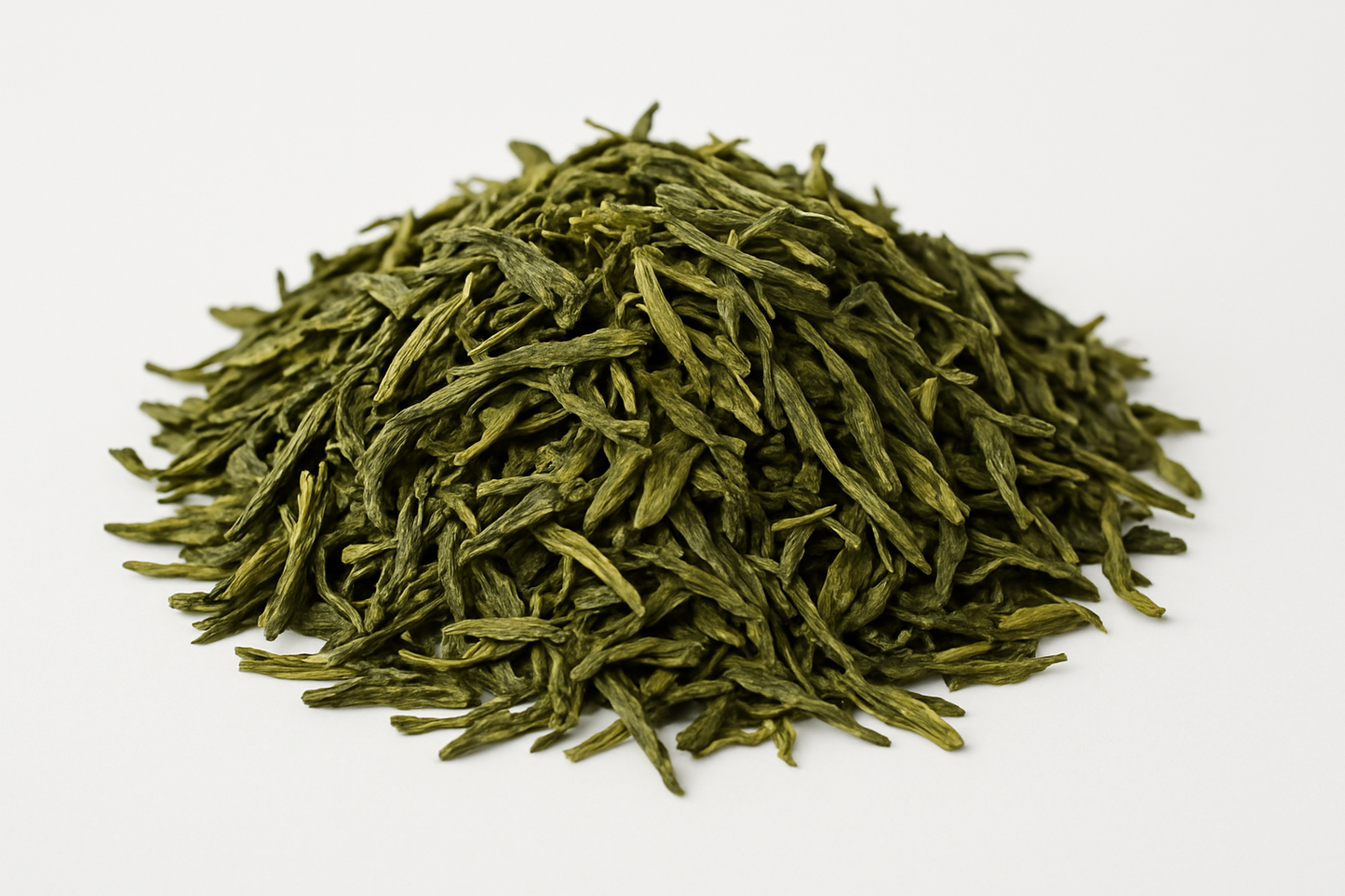 real green tea leaves for the website where the customer can see a real picture for tea