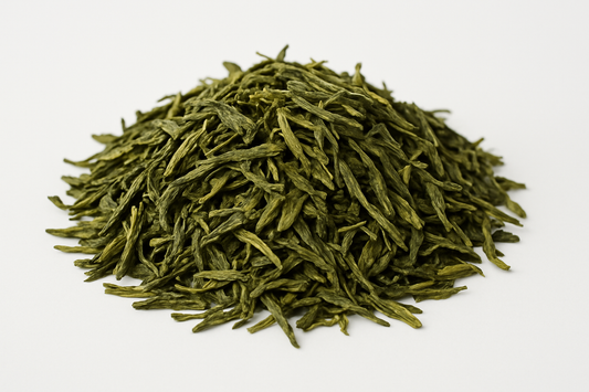 real green tea leaves for the website where the customer can see a real picture for tea